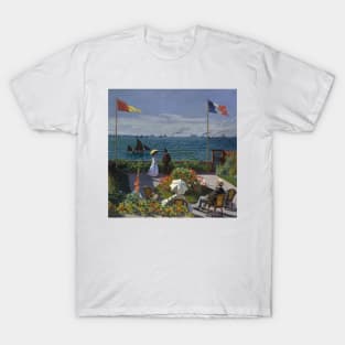 The Garden at Sainte-Adresse (Monet) T-Shirt